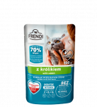 Frendi &scaron;lapias maistas katėms &ndash; gabaliukai padaže su triu&scaron;iena, 100 g