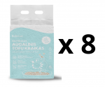 8 VNT. - Kraikas katėms TOFU BeloCat, ledų kvapo, 6 l (2,5 kg), 2 mm granulės