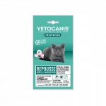 Vetocanis atbaidantis biologinis antkaklis kačiukams nuo 3 iki 9 mėnesių amžiaus