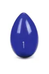 Žaislas &scaron;uniui &ndash; Kietas kamuolys - kiau&scaron;inis, Bezztees Funny Eggy, didelis, 25 x 16 x 16 cm, mėlynas