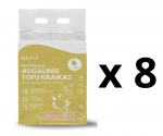 8 VNT. - Kraikas katėms TOFU BeloCat, pu&scaron;ies kvapo, 6 l (2,5 kg), 2 mm granulės