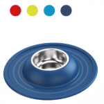 Dubenėlis gyvūnui su mink&scaron;tu kilimėliu, Volcano Inox Big, Georplast