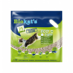 Kraikas katėms i&scaron; augalinio pluo&scaron;to Biokat's Eco Light, su&scaron;okantis, 5 litrai