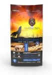 AMBROSIA begrūdis su ėriena ir &scaron;viežia la&scaron;i&scaron;a sausas maistas &scaron;unims, grain-free Lamb & Fresh Salmon 12 kg