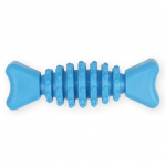 Žaislas &scaron;uniui - Super kaulas dantims mėlynas, 12 cm