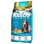 Rasco Premium Adult Lamb and Rice, 15 kg, pa&scaron;aras suaugusiems &scaron;unims su ėriena ir ryžiais