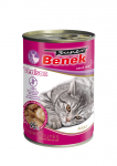 Super Benek begrūdžiai konservai katėms su žvėriena, 415 g