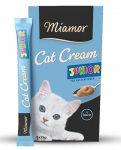 Miamor skanėstai kačiukams - kreminė pasta su taurinu, 6*15 g, Miamor Junior Pate Cream