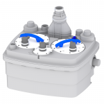 Nuotekų siurblinė su smulkintuvais SFA Sanicubic 2 Classic 3kW 230V max. 13m 250L/min.