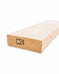 Kalibruota graduota C24 mediena, 45x195x4800 mm