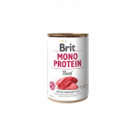 Brit Care Mono Protein Beef drėgnas maistas alergi&scaron;kiems &scaron;unims, 400 g