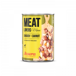 Josera Meat Lovers Menu Chicken with Carrot konservuotas maistas &scaron;unims su vi&scaron;tiena ir morkomis, 800 g