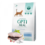 OPTIMEAL&trade; Visavertis pa&scaron;aras suaugusioms katėms su dideliu menkės kiekiu, 10 kg