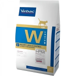 Virbac Veterinary HPM 2 Weight Loss - Control Cat sausas maistas svorio mažinimui, nutukusioms ir diabetu sergančioms katėms, 1,5 kg