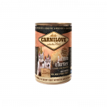 Carnilove Wild Meat Salmon-Turkey Puppies begrūdis, drėgnas maistas &scaron;uniukams, 400 g