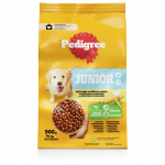 Pedigree Junior sausas maistas &scaron;unims su pauk&scaron;tiena ir daržovėmis, 500 g