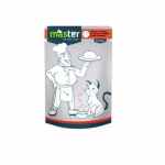 Master subalansuotas drėgnas maistas katėms su pauk&scaron;tiena, 80 g