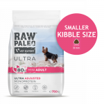 Raw Paleo Vet Expert Ultra Adult Mini Pork sausas maistas mažų veislių &scaron;unims, 0,75 kg