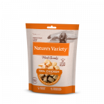 Nature&rsquo;s Variety Meat Chunks liofilizuoti vi&scaron;tienos kubeliai &scaron;unims, 50 g