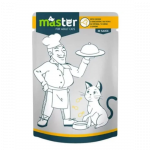 Master subalansuotas drėgnas maistas katėms su vi&scaron;tiena, 80 g