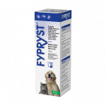 KRKA Fypryst odos pur&scaron;kalas nuo parazitų katėms ir &scaron;unims, 2,5 mg/ml, 100 ml
