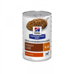 Hill's Prescription Diet Kidney Care k/d Chicken drėgnas maistas &scaron;unims, inkstų veiklai palaikyti, 350 g