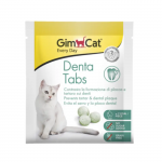 GimCat Denta Tabs pa&scaron;aro papildas katėms, 20x15 g