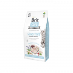 Brit Care Cat GF Insect-Fresh Herring hipolaerginis sausas maistas katėms, 7 kg