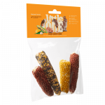 Little one skanėstas graužikams mini kukurūzų burbuolės, 130 g