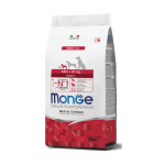 Monge Dry Dog Mini Adult sausas maistas mažų veislių &scaron;unims su vi&scaron;tiena, 3 kg