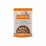 Nature's Variety Bites Salmon drėgnas maistas katėms, 85 g