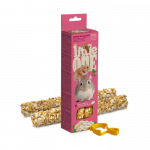 Little one lazdelės žiurkėnams ir kt. graužikams su pūstais ryžiais ir rie&scaron;utais, 2x55 g