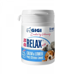 Gigi da-ba Relax papildai &scaron;unims ir katėms, padedantys atsipalaiduoti, nurimti ir sumažinti patiriamą stresą, N30