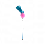 GimCat lanksti lazdelė katėms su plunksnomis ir varpeliais, 48 cm