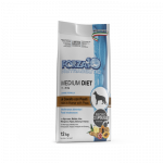 Forza10 Medium Diet Low Grain Horse and Peas dietinis, sausas maistas &scaron;unims, su maisto netoleravimu ir alergijomis, 12 kg