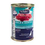 Dr. Clauder's Veal - Vegetables &scaron;lapias maistas &scaron;unims, 400 g