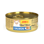 JosiCat Finest Mousse Salmon pa&scaron;tetas katėms su la&scaron;i&scaron;a, 85 g