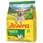 Josera Young Star begrūdis sausas maistas jauniems &scaron;unims su pauk&scaron;tiena, 900 g