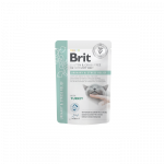 Brit GF Veterinary Diets Urinary drėgnas maistas katėms nuo struvito akmenų susidarymo, 85 g