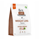 Brit Care Hypoallergenic Weight Loss Rabbit hipoalerginis sausas maistas &scaron;unims, kurie turi antsvorio, 3 kg