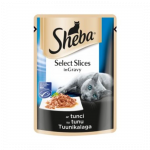 Sheba drėgnas maistas katėms su vandenyno žuvimi padaže, 85 g