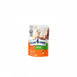 CLUB 4 PAWS Premium Visavertis pa&scaron;aras kačiukams su vi&scaron;tiena, 0,3 kg