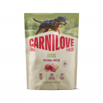 Carnilove True Fresh Duck Adult Small Breed sausas maistas mažų veislių &scaron;unims, 1,5 kg