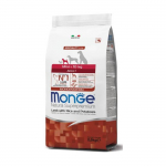 Monge Dry Dog Natural Superpremium Spec. Line Mini Adult sausas maistas mažų veislių &scaron;unims su ėriena, 2,5 kg