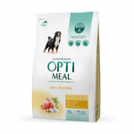 OPTIMEAL&trade; Visavertis pa&scaron;aras didelių veislių suaugusiems &scaron;unims su vi&scaron;tiena, 4 kg