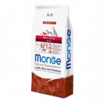 Monge Dry Dog Natural Superpremium Spec. Line Mini Adult sausas maistas mažų veislių &scaron;unims su ėriena, 7,5 kg