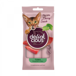 Delickcious kreminiai skanėstai katėms su tunu ir alaviju, 4x15 g