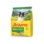 Josera A/S Salmon - Potato begrūdis sausas maistas &scaron;unims su la&scaron;i&scaron;a ir bulvėmis, 900 g
