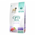OPTIMEAL&trade; Visavertis pa&scaron;aras mažų veislių suaugusiems &scaron;unims su antiena, 12 kg