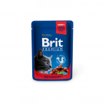 Brit Premium Beef Stew-Peas drėgnas maistas katėms, 100 g